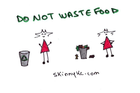 do not waste food