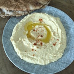 homemade hummus