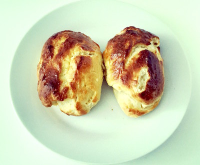 homemade pain au lait