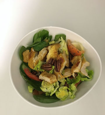 curcuma chicken salad
