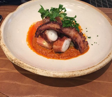 grilled octopus