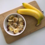 bee pollen banana snack