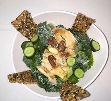 chicken kale salad