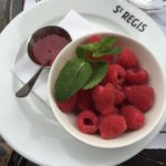 raspberries fruit salad