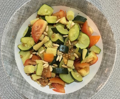 detox veggie salad