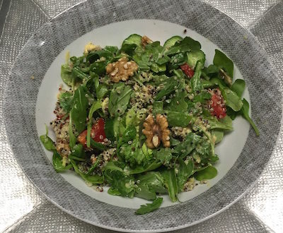 quinoa and rocca salad