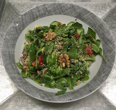 quinoa and rocca salad