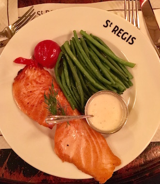 grilled salmon