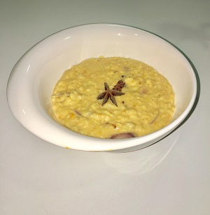 coconut and sweet potato dal