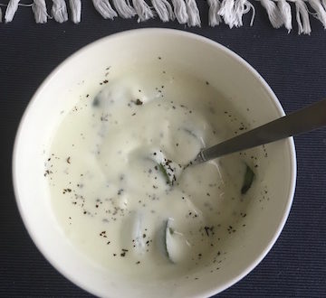 mint yogurt