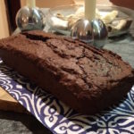 organic dark chocolate and coconut bread