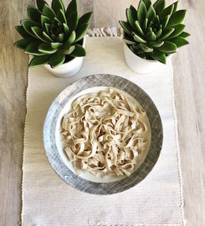 spelt pasta white sauce